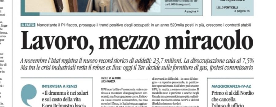 Il Mondo del Lavoro