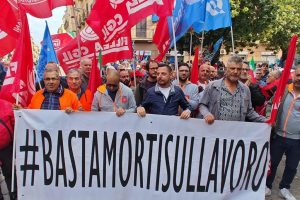 Bollettino Inail infortuni e morti lavoro dopo Casteldaccia