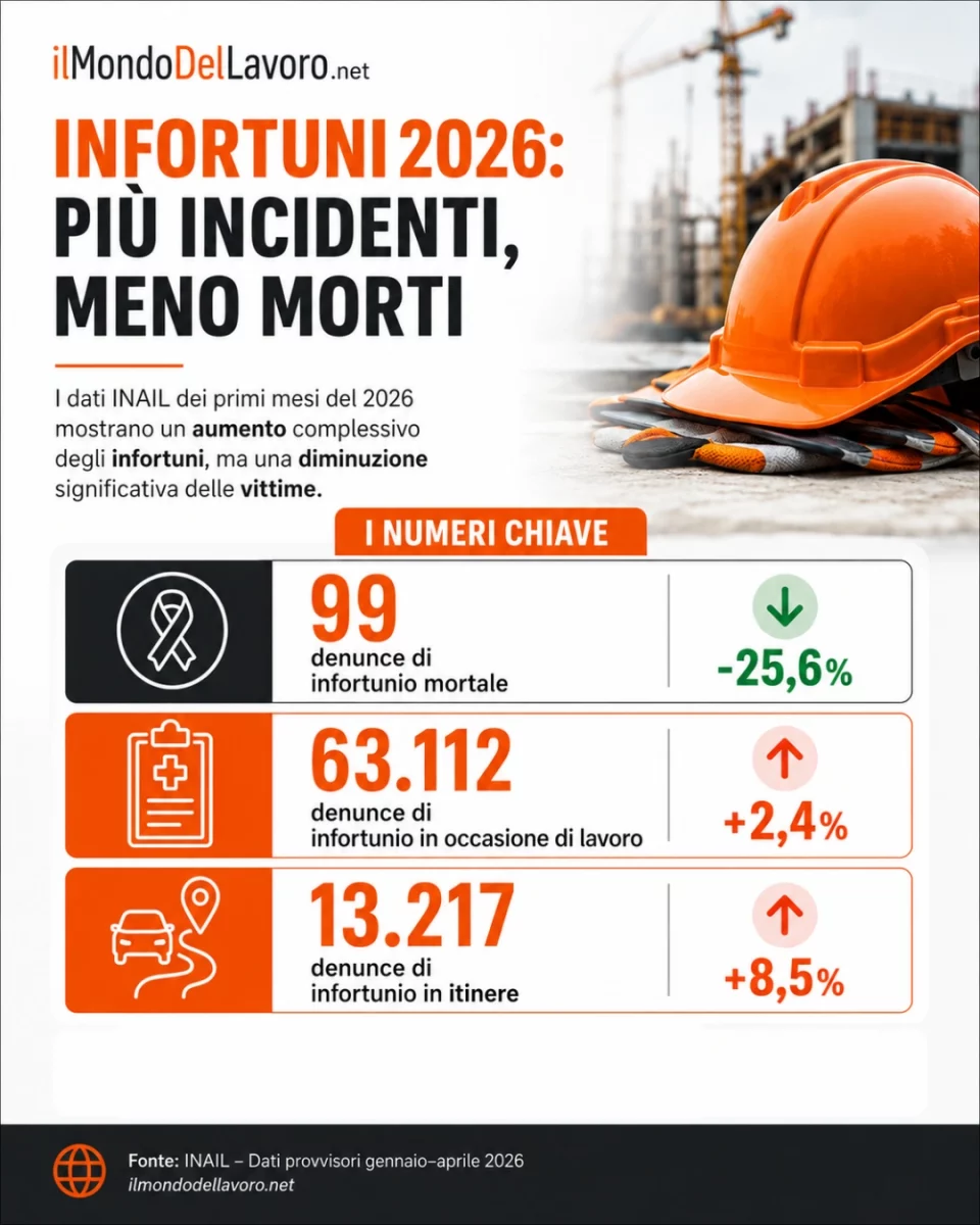 incidenti sul lavoro